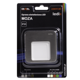 OPRAWA LED MOZA PT 230V AC STA BIAŁA CIEPŁA TYP: 01-221-22 LED10122122 LED10122122-WPL ZAMEL