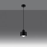 Sollux Lampa wisząca SAVAR 1 czarna SL.1132