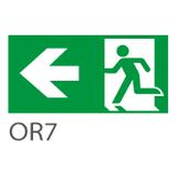 Piktogram wyjście w lewo do ORION - OR7 39979 INTELIGHT
