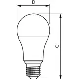 Żarówka LED E27 kulka 13W=100W 1521lm 3000K barwa ciepła 9,29004E+11 PHILIPS