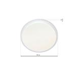 plafon LED Cruz 66W 3300lm 3000K/6000K biały ML4220 Milagro