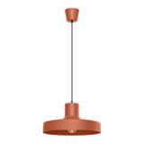 Sollux Lampa wisząca BILO ochra czerwona