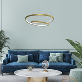 Lampa wisząca LUCERO GOLD 48W LED MILAGRO ML7950 Milagro
