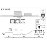 Oprawa SPOT ADJ P 8W 940 PS DIM IP20 WT