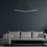 lampa wisząca LED Nix Black 25W 1750lm 3000K ML517 Milagro