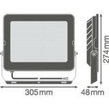 Naświetlacz FLOOD COMPACT V 135W 830 SYM 100 black