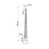 Sollux Lampa wisząca DIEGO 5 pomarańczowy SL.0586