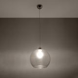 Sollux Lampa wisząca BALL transparentny SL.0248