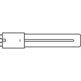 Lampa DULUX L LED FR 18 ECG, AC mains 8W 830 2G11