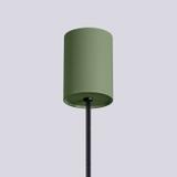 Lampa wisząca HALO 1 zielona oliwka