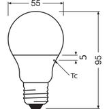 Żarówka LED A55 E27 4.9W = 40W 470lm 2700K Ciepła 200° VALUE CLASSIC Osram