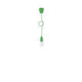 Sollux Lampa wisząca DIEGO 1 zielony SL.0581