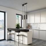 Sollux Lampa wisząca RING 3 czarny SL.1099