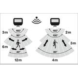 Naświetlacz LED z czujnikiem ruchu FLOODLIGHT sensor PFM G4 6W8W IP65 4000K 145lm/W czarny LEDVANCE