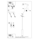 Sollux Lampa wisząca LUVO 1 SL.0653