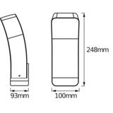 Oprawa SMART+ WIFI CURVE WALL RGBW SI