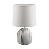 Lampka stołowa nocna ATENA E14 C biały 04055 IDEUS