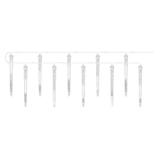Dekoracje lampki 140 LED 10x sopel 29 cm 3,6 m zimna biel IP44 DCPC01 EMOS