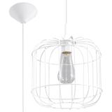 Sollux Lampa wisząca CELTA biała SL.0295