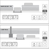 Oprawa SP FP FIX P 8W 930 PS DIM IP65 BK