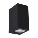 Oprawa hermetyczna GAMP 2xGU10 D BLACK 04019 IDEUS
