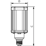 Żarówka LED 28W=80 (HPL 80W, SON 70W)W 4000lm 4000K barwa neutralna TForce LED HPL 40-28W E27 840 5 9,29002E+11 PHILIPS