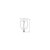 Lampa LED Vintage 1906 BALLON PINK dim 4,5W/816 E27