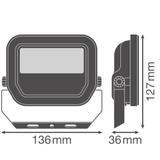 Naświetlacz LED FLOODLIGHT PFM G4 8W/6W 1133lm/W 3000K Biały LEDVANCE