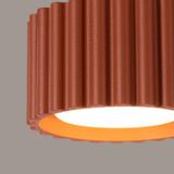 SOLLUX Plafon AURA 1 ochra czerwona Gx53 ; SL.1802