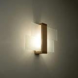 Sollux Kinkiet FENIKS 1 naturalne drewno SL.0077