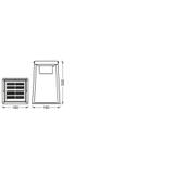 Oprawa SMART OUTD BT TABLE FRAME SOLRGBW  LEDV