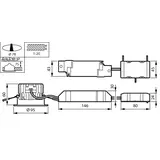 Oprawa sufitowa Downlight typu Spot LED 12W 1280lm IP20/44 3000K barwa ciepła ściemnialna LED12-WB-/ 9,11402E+11 PHILIPS