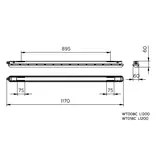Oprawa hermetyczna PILA WT008C 36W 4000lm 4000K 40S/840 PSU L1200 9,11402E+11 PHILIPS