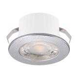 Oprawa dekoracyjna FIN LED C 3W SILVER 4000K 03871 IDEUS