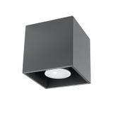 Sollux Plafon QUAD 1 antracyt SL.0567