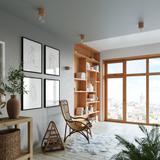 Sollux Lampa biurkowa SALGADO naturalne drewno SL.0674