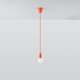 Sollux Lampa wisząca DIEGO 1 pomarańczowy SL.0584
