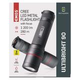 Latarka metalowa CREE LED Ultibright 90 1200lm Li-Ion 5Ah P3190 EMOS