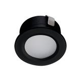 IMBER LED WW B Oczko akcentowe IMBER LED WW B 12 DC barwa 3000K 30Lm IP65 okrągły kolor czarny KANLU 23523 KANLUX
