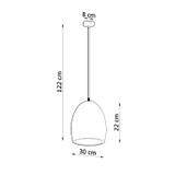 Sollux Lampa wisząca ceramiczna FLAWIUSZ SL.0848