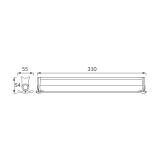 Podszafkowa oprawa liniowa DIEGO LED 9W SILVER CCT 03914 IDEUS