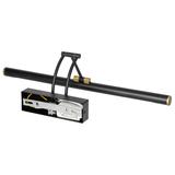 RICO LED 9W, lampa nad lustro, 990lm, 4000K, IP44, dł. 50 cm, czarna AD-OM-6519L4/B ORNO