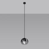 Lampa wisząca TULOS 1 czarna
