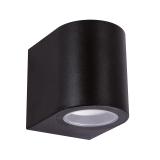 Oprawa zewnętrzna kinkiet czarny GAMP GU10 C BLACK 04016 IDEUS