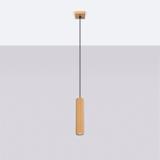 Sollux Lampa wisząca KARBON 1 złoty SL.1554