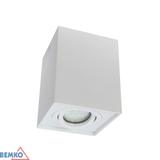 Oprawa nasufitowa punktowa ORTAL regulowana 96x96 GU10 max. 1x50W biała C23-DLO-AS-GU10-150-WH BEMKO