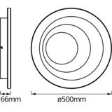 Oprawa SMART+ Orbis Ceiling Spiral WIFI TW 500mm WT