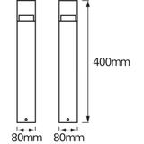 ENDURA STYLE CRYSTAL 40CM 4.5W ST LEDV Oprawa zewnętrzna