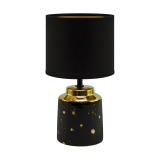 Lampka stołowa nocna HELENA E14 czarna 03788 IDEUS