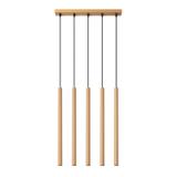 Sollux Lampa wisząca PASTELO 5L złota SL.1173